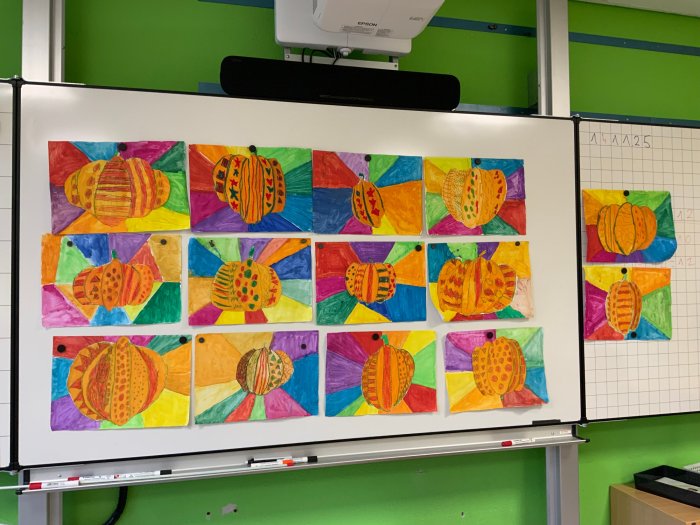 Kreative Waldschüler